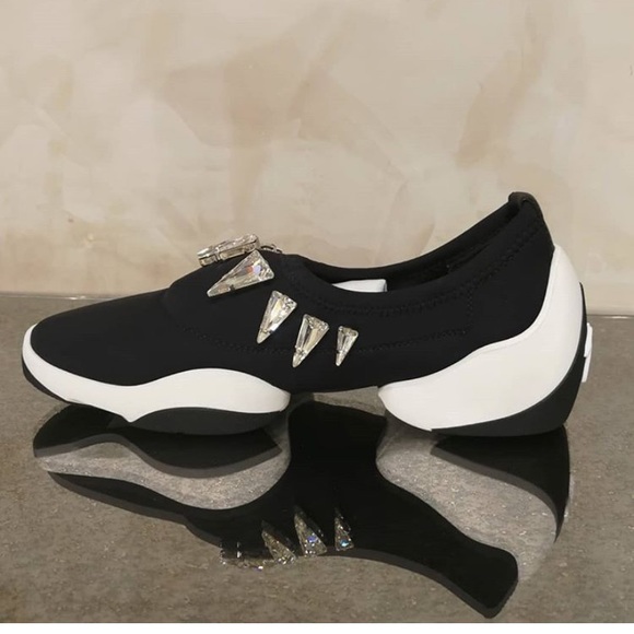 💎giuseppe zanotti NIB sock slipons with crystal - Picture 12 of 15